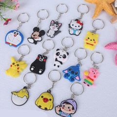 Combo 100 Móc Khóa Kích Thước Nhỏ - Móc Khóa Siêu Rẻ Hình Nhân Vật Hoạt Hình Đáng Yêu, Quà Tặng Lý Tưởng