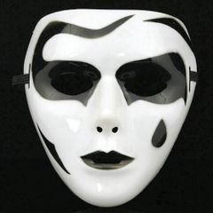 Mặt Nạ Jabbawockeez Vẽ Giọt Nước - Mặt Nạ Hóa Trang Đen Trắng Độc Đáo Cho Halloween Và Tượng Trưng Thần Chết
