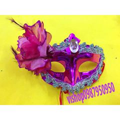 Mặt Nạ Lông Vũ Dạ Hội Sang Trọng 2029 - Hóa Trang Halloween Cosplay Nửa Mặt Đẳng Cấp Cho Nam Nữ