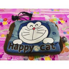 Túi Sưởi Hình Mèo Totoro Hồng Cầm Gương - Túi Chườm Nóng Lạnh Dễ Thương Giữ Nhiệt Cho Cơ Thể, Quà Tặng Độc Đáo