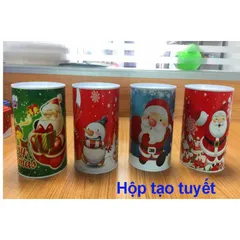 Hộp Tạo Tuyết Nhân Tạo - Tuyết Giả Sành Điệu Dùng Làm Slime Trắng Kèm Xẻng - Nguyên Liệu Trang Trí Noel