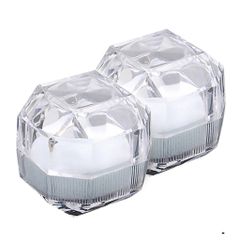 Hộp Đựng Nhẫn Acrylic Trong Suốt - Hộp Trưng Bày Đồ Trang Sức Tiện Lợi và Sang Trọng, Quà Tặng Độc Đáo