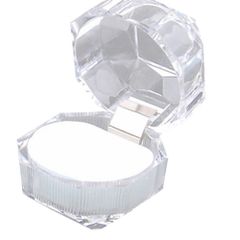 Hộp Đựng Nhẫn Acrylic Trong Suốt - Hộp Trưng Bày Đồ Trang Sức Tiện Lợi và Sang Trọng, Quà Tặng Độc Đáo