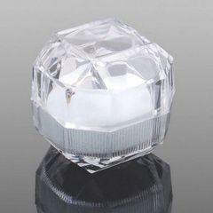 Hộp Đựng Nhẫn Acrylic Trong Suốt - Hộp Trưng Bày Đồ Trang Sức Tiện Lợi và Sang Trọng, Quà Tặng Độc Đáo