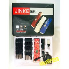 Tông Đơ Cắt Tóc Tích Điện Jinke-6618 - Tông Đơ Chuyên Nghiệp Hiện Đại, Chạy Liên Tục 8 Giờ, Lưỡi Cắt Thép Không Gỉ, Tặng Pin và Dầu Máy