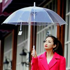 Ô Dù Trong Suốt Thời Trang - Phụ Kiện Đi Mưa Độc Đáo, Tiện Lợi Cho Chụp Ảnh và Dạo Phố - Hàng Chuẩn, Gì Cũng Đẹp!