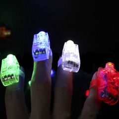 Nhẫn Đeo Ngón Tay Phát Sáng LED - Đèn LED Màu Sắc Cho Tiệc Tùng, Hòa Nhạc, Sinh Nhật - Phụ Kiện Thời Trang Độc Đáo