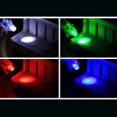 Nhẫn Đeo Ngón Tay Phát Sáng LED - Đèn LED Màu Sắc Cho Tiệc Tùng, Hòa Nhạc, Sinh Nhật - Phụ Kiện Thời Trang Độc Đáo