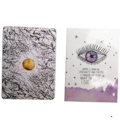 Bộ Bài Tarot Ma Thuật Tiếng Anh Mắt Huyền Bí - 52 Lá Bài Tiên Tri với Hộp Xinh Đẹp - Quà Tặng Độc Đáo cho Tín Đồ Tarot