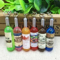 Combo 100 Móc Khóa Hình Chai Rượu - Phụ Kiện Thời Trang Cá Tính, Quà Tặng Doanh Nghiệp - Giao Hàng Nhiều Màu Sắc Ngẫu Nhiên