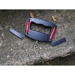 Cân điện tử cầm tay Electronic Luggage Scale - Cân hành lý du lịch từ 10g đến 50kg với màn hình LCD sáng và thiết kế nhỏ gọn