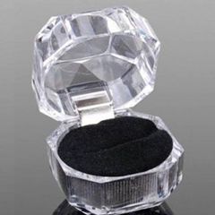 Combo 100 Hộp Đựng Răng Giả & Nhẫn Tròn - Hộp Đựng Trang Sức Acrylic Cao Cấp, Màu Đen, Trắng, Đỏ, Chất Lượng Tốt