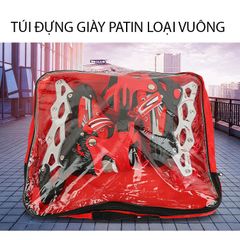 Túi Đựng Giày Trượt Patin Vuông - Phụ Kiện Thể Thao Cho Tất Cả Size Giày Patin, Chất Lượng Cao, Dễ Dàng Mang Theo
