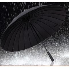Ô Dù 24 Nan Siêu Cứng Chống Lật - Dù Che Mưa Nắng Thời Trang, Size Lớn 116cm Có Quai Đeo, Phù Hợp Gia Đình và Chụp Ảnh Nghệ Thuật