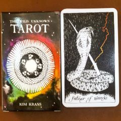 Bộ Bài The Wild Unknown Tarot - 78 Lá Bài Cao Cấp Hình Thú Tự Nhiên, Dự Đoán Vận Mệnh, Phiên Bản Tiếng Anh