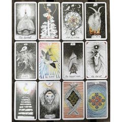 Bộ Bài The Wild Unknown Tarot - 78 Lá Bài Cao Cấp Hình Thú Tự Nhiên, Dự Đoán Vận Mệnh, Phiên Bản Tiếng Anh