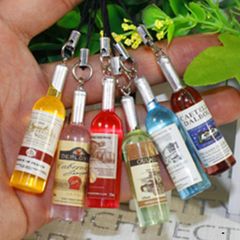 Móc Khóa Hình Chai Rượu Xinh Xắn - Phụ Kiện Thời Trang Độc Đáo, Giao Nhiều Màu, Quà Tặng Doanh Nghiệp
