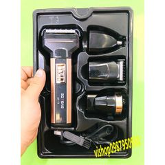 Tông Đơ Cắt Tóc 4 Trong 1 BOTENG BT-T3 Thế Hệ Mới 2020 - Cắt Tóc, Cạo Râu, Tỉa Lông Mũi, Đèn Pin Tiện Dụng