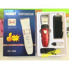 Tông Đơ Cắt Tóc Cao Cấp Boxin 866 - Máy Hớt Tóc Chuyên Nghiệp Không Dây, Pin Dự Phòng, Tiện Ích Tại Nhà