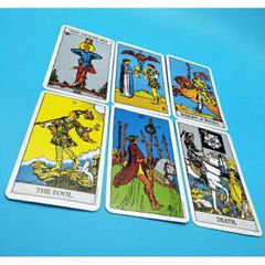 Bộ Bài Tarot Rider Waite Chất Lượng Cao - 78 Lá Bài Cổ Điển, Tặng Sách Hướng Dẫn - Món Quà Tuyệt Vời Cho Tín Đồ Tarot