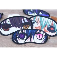 Bịt Mắt Ngủ Anime Độc Đáo Nhật Bản - Miếng Vải Cotton Xinh Xắn, Phong Cách Dễ Thương, Quà Tặng Cho Fan Nhật