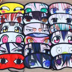 Bịt Mắt Ngủ Anime Độc Đáo Nhật Bản - Miếng Vải Cotton Xinh Xắn, Phong Cách Dễ Thương, Quà Tặng Cho Fan Nhật