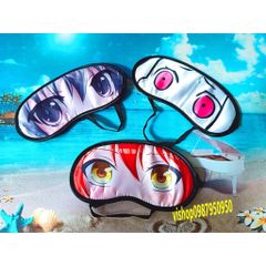 Bịt Mắt Ngủ Anime Độc Đáo Nhật Bản - Miếng Vải Cotton Xinh Xắn, Phong Cách Dễ Thương, Quà Tặng Cho Fan Nhật