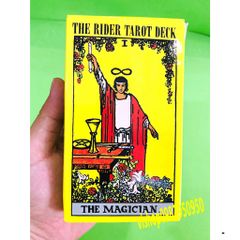 Bộ Bài Tarot Rider Waite - Centennial Smith Waite, Bộ bài 78 lá chuẩn đẹp cho việc học Tarot, phiên bản tiếng Anh, quà tặng tuyệt vời.