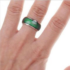 Nhẫn Thay Đổi Màu Theo Cảm Xúc - Trang Sức Nam Nữ Hợp Kim Chất Lượng Cao, Độc Đáo Và Sáng Tạo