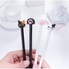 Bút Bi Nước Hoạt Hình Đáng Yêu - Đồ Dùng Học Tập Hàn Quốc Cho Học Sinh - Mực Đen, Giao Màu Ngẫu Nhiên
