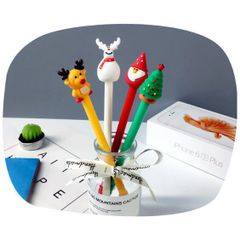 Bút Bi Nước Hoạt Hình Đáng Yêu - Đồ Dùng Học Tập Hàn Quốc Cho Học Sinh - Mực Đen, Giao Màu Ngẫu Nhiên