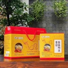 Nước Hồng Sâm Đông Trùng Daesan 10 Gói x 70ml - Giải pháp bồi bổ sức khỏe tự nhiên, năng lượng và sức đề kháng cao