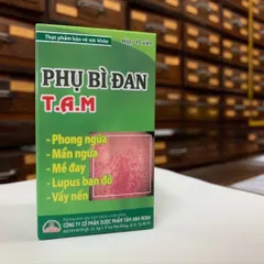 Phụ Bì Đan - Dưỡng Da TAM - Thuốc Tăng Cường Sức Khỏe & Hỗ Trợ Điều Trị Mề Đay, Dị Ứng Da, Huyền Sâm, Sinh Địa, Việt Nam