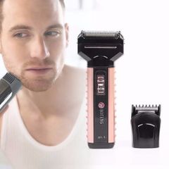 Tông Đơ Cắt Tóc Kiêm Máy Cạo Râu & Cắt Tỉa Lông Mũi Boteng 3 Trong 1 - Thiết Kế Gọn Nhẹ, Chất Lượng Cao, Dùng Đi Du Lịch, Công Nghệ Pin Hiện Đại