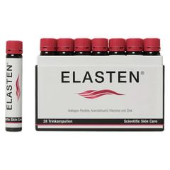 Collagen Elasten Đức Dạng Nước - Tăng Cường Đàn Hồi Cho Da Chống Lão Hóa - Hỗ Trợ Sức Khỏe Tóc & Móng - Hộp 28 Ống 25ml