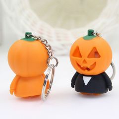 Móc Khóa Quả Bí Ngô Phát Sáng LED Có Nhạc Halloween - Móc Khóa Đèn LED Độc Đáo, Quà Tặng Ý Nghĩa, Phụ Kiện Thời Trang vui nhộn