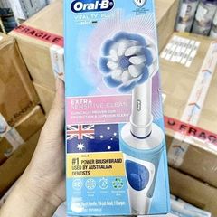 Bàn Chải Đánh Răng Điện Oral-B Vitality - Chăm Sóc Răng Miệng Hiện Đại, Thiết Kế Thông Minh Từ Úc, Hiệu Quả Làm Sạch Tối Ưu