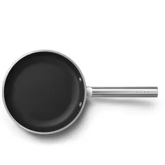Chảo Rán SMEG FPF2402EGM 24cm Xanh Ngọc - Nhôm Đúc, Ceramic Non-Stick, Dùng Cho Bếp Gas, Từ và Điện, Xuất Xứ Ý