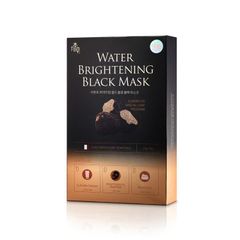 Mặt nạ thải độc 3 bước Guboncho Water Brightening Black Mask với nấm cục đen - Duy trì làn da sáng khỏe & ngăn ngừa lão hóa