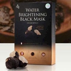 Mặt nạ thải độc 3 bước Guboncho Water Brightening Black Mask với nấm cục đen - Duy trì làn da sáng khỏe & ngăn ngừa lão hóa