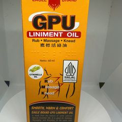 Dầu Nóng Xoa Bóp Indonesia GPU Chính Hãng 60ml - Giúp Giảm Đau Nhức Xương Khớp, Thư Giãn Cơ Bắp và Tinh Thần