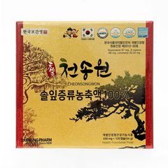 Tinh Dầu Thông Đỏ Cheonsongwon Hàn Quốc - Hộp 120 Viên, Tăng Cường Đề Kháng, Hỗ Trợ Tim Mạch, Sức Khỏe Tổng Thể