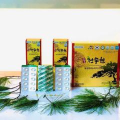 Tinh Dầu Thông Đỏ Cheonsongwon Hàn Quốc - Hộp 120 Viên, Tăng Cường Đề Kháng, Hỗ Trợ Tim Mạch, Sức Khỏe Tổng Thể
