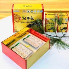 Tinh Dầu Thông Đỏ Cheonsongwon Hàn Quốc - Hộp 120 Viên, Tăng Cường Đề Kháng, Hỗ Trợ Tim Mạch, Sức Khỏe Tổng Thể