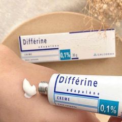 Kem Giảm Mụn Diffe..0.1% 30g dạng kem –  mụn ẩn, giảm viêm đỏ