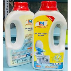 Chất Thông Cầu Cống Siêu Mạnh 1.6kg - Giải Pháp Hiệu Quả Cho Tắc Nghẽn Nhà Bếp Và Nhà Vệ Sinh, Ngăn Ngừa Vi Khuẩn