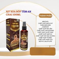 Dầu Xịt Giảm Đau Xương Khớp 100ml - Xoa Bóp Hỗ Trợ Giải Quyết Đau Mỏi, Thoái Hóa Khớp, Cứng Khớp, Sưng Đau Khớp