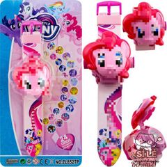 Đồng Hồ 3D Hoạt Hình Sanrio Kuromi và Hello Kitty - Quà Tặng Trẻ Em Thú Vị, Đồng Hồ Chiếu Ma Thuật Kawaii