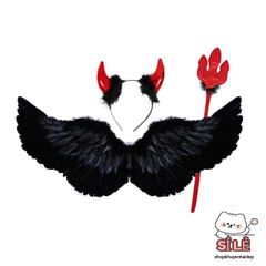 Cánh Thiên Thần Trắng Cosplay - Cánh Đen Ác Quỷ Huyền Bí Cho Tiệc Hóa Trang, Thời Trang Hóa Trang Cho Người Lớn Và Trẻ Em