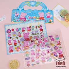 Bộ Decal Dễ Thương Hình Chú Mèo Ngộ Nghĩnh - Sticker Trang Trí Điện Thoại, Ván Trượt & Mũ Bảo Hiểm - Phụ Kiện DIY Độc Đáo